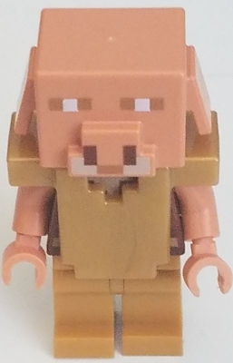 LEGO min096 Piglin - Pearl Gold Legs