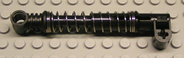 LEGO 2909c03 Black Technic, Shock Absorber 9.5L (Soft Spring)