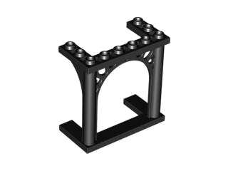 LEGO 30613 Black Arch 3 x 6 x 5 Ornamented