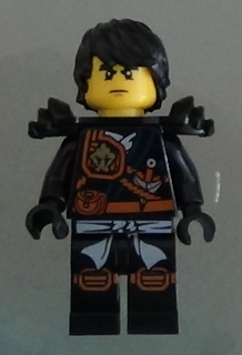 LEGO njo0250 Cole - Knee Pads, Armor, Hair