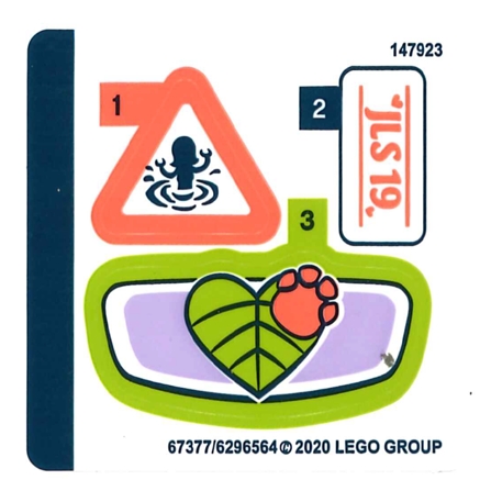 LEGO 41421stk01 Sticker Sheet for Set 41421