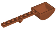 LEGO 30275 Dark Orange Flag 2 x 2 Trapezoid