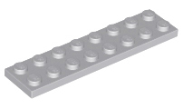 LEGO 3034 Light Bluish Gray Plate 2 x 8