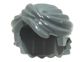 LEGO 43753 Dark Bluish Gray Minifigure, Hair Swept Back Tousled