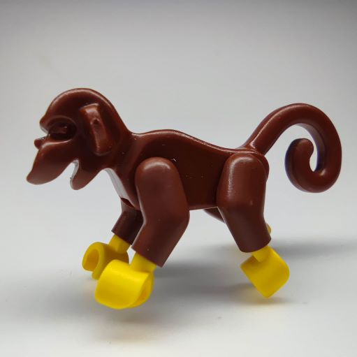 LEGO 2550c01 Monkey with Yellow Hands and Feet