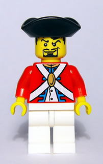 LEGO pi122 Imperial Soldier II - Officer, Goatee