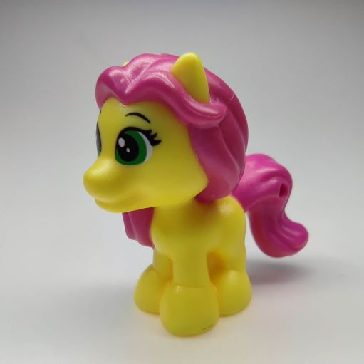 LEGO 28320pb01 Horse, Whisker Haven Tales, Belle's Pony with Dark Pink Mane and Tail and Green Eyes Pattern (Petite)