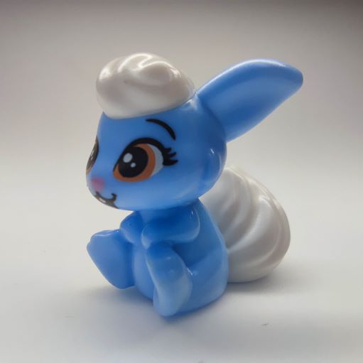 LEGO 28463pb01 Bunny / Rabbit, Whisker Haven Tales, Snow White's Bunny with White Bangs and Tail