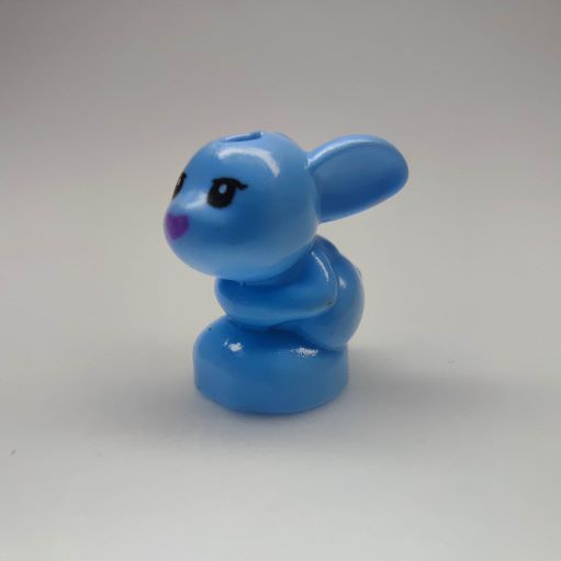 LEGO 18852pb03 Light Blue Bunny / Rabbit