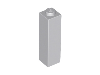 LEGO 14716 Light Bluish Gray Brick 1 x 1 x 3
