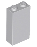 LEGO 22886 Light Bluish Gray Brick 1 x 2 x 3