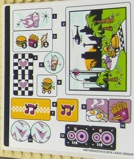 LEGO 41349stk01 Sticker Sheet for Set 41349 - (38019/6222314)