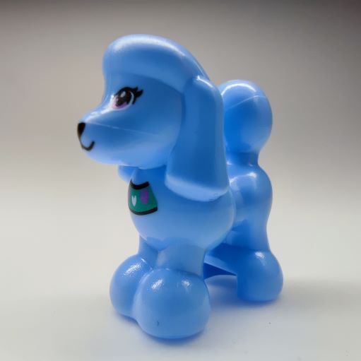 LEGO 11575pb05 Bright Light Blue Dog, Friends