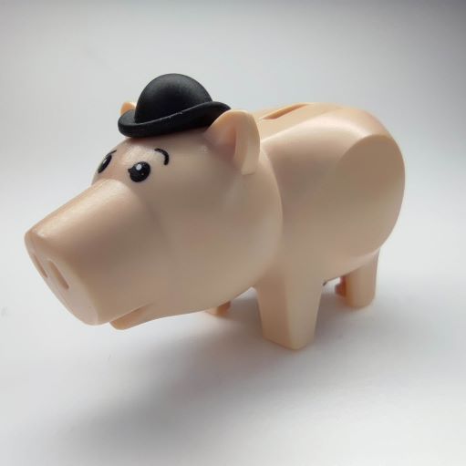 LEGO hamm2 Light Nougat Pig, Toy Story (Hamm as Evil Dr. Porkchop)