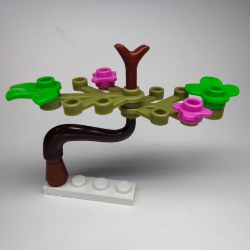 LEGO ROZKVETLÝ KEŘ RŮŽE