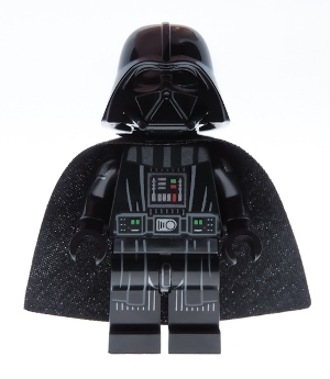 LEGO sw1112 Darth Vader (Printed Arms, Traditional Starched Fabric Cape)