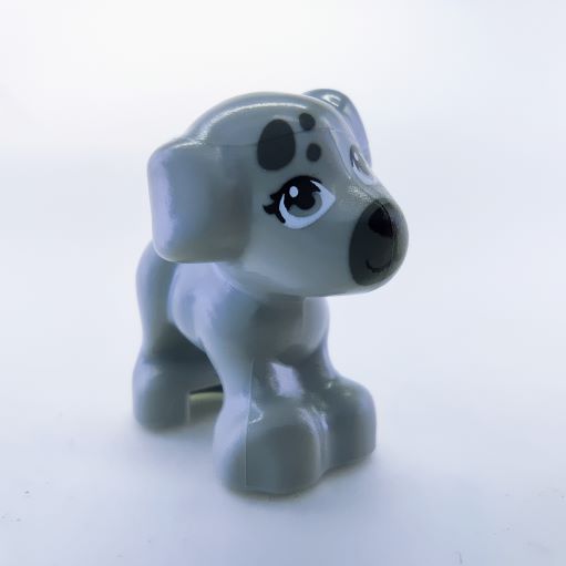 LEGO pejsek šedý 93088pb13