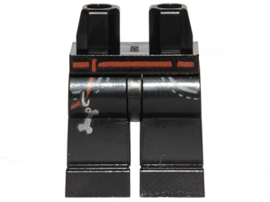 LEGO 970c00pb0990 - Nohy s potiskem