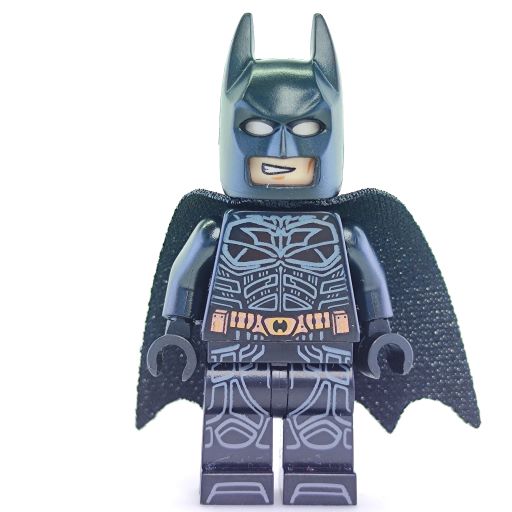 LEGO sh0791 Batman - Black Suit with Copper Belt and Printed Legs (Type 2 Cowl)