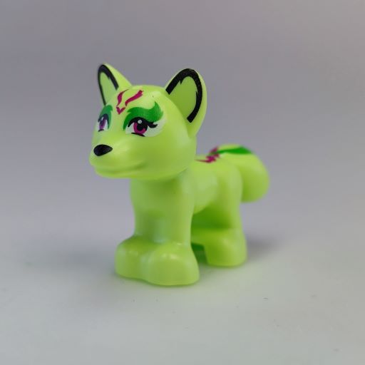 LEGO 19532pb04 - Yellowish Green Fox, Friends