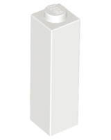 LEGO 14716 White Brick 1 x 1 x 3