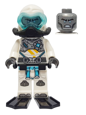LEGO njo0699 Zane - Seabound, Scuba Gear