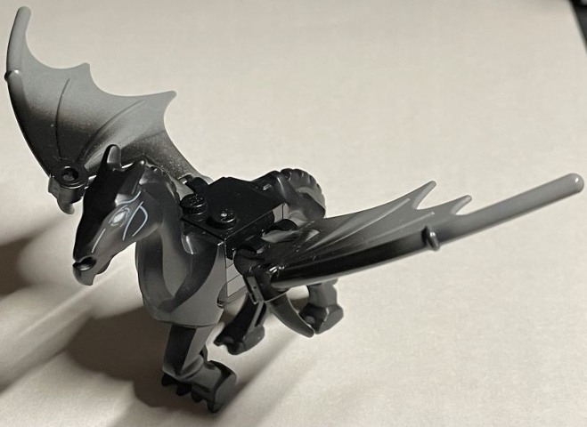 LEGO thestral03 - Kůň kostra, Horse, Skeletal