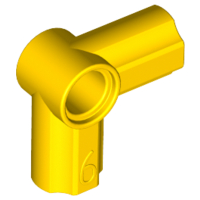 LEGO 32014 Yellow Technic, Axle and Pin Connector 