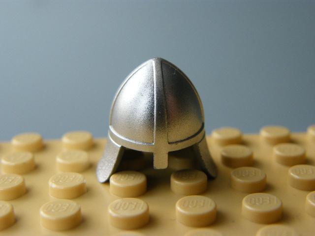 LEGO 3844 - PŘILBA RYTÍŘ STŘÍBRNÁ