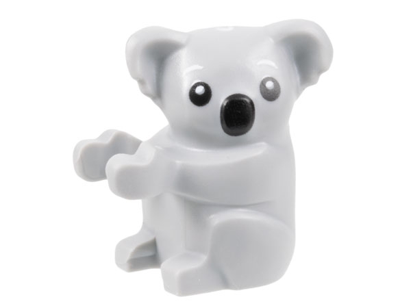 LEGO 2589pb01 Koala šedá