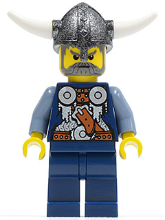 LEGO vik033 Viking Blue Chess Bishop