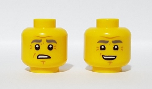 LEGO 3626cpb2450 - Oboustranný obličej