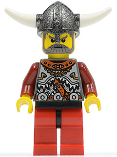 LEGO vik032 Viking Red Chess Bishop