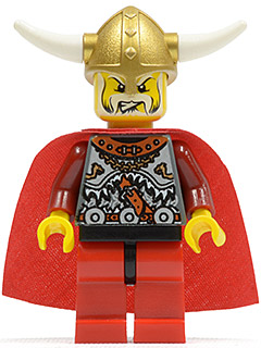 LEGO vik026 Viking Red Chess King