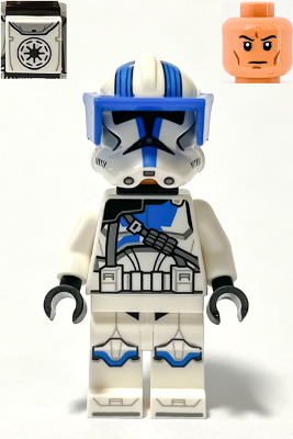 LEGO sw1247 Clone Heavy Trooper, 501st 