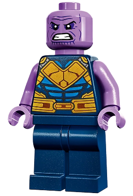 LEGO sh0859 Thanos - Dark Blue Legs Plain