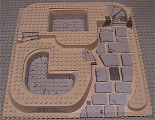 LEGO 6092pb03 - 3D PODLOŽKA