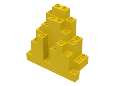 LEGO 6083 - SKÁLA ŠPIČATÁ ŽLUTÁ