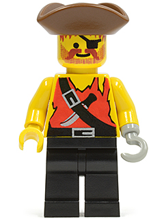 LEGO pi024 Pirate Shirt with Knife
