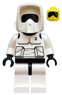 LEGO sw0005 Imperial Scout Trooper - Yellow Head