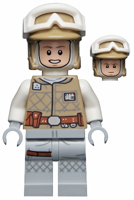 LEGO sw1143 Luke Skywalker (Hoth, Balaclava Head)