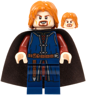 LEGO lor126 Boromir - Dark Blue Legs