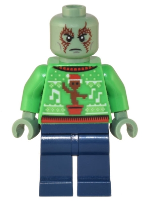 LEGO sh0837 Drax - Holiday Sweater