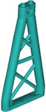 LEGO Dark Turquoise Support 1 x 6 x 10 Girder Triangular