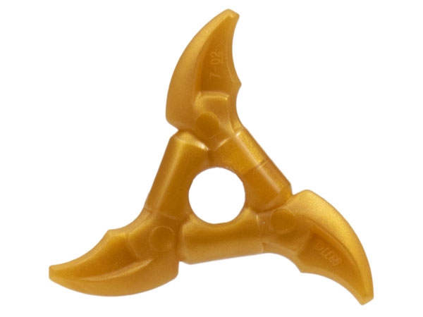 LEGO 86125b - Zbraň zlatá ninjago Shuriken