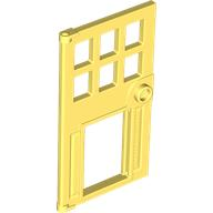 LEGO LEGO 79730 SVĚTLE ŽLUTÉ DVEŘE, Door 1 x 4 x 6 with 6