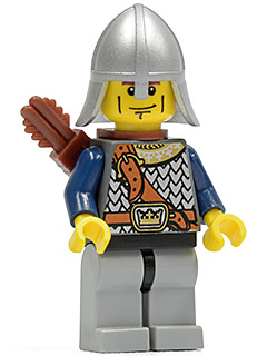 LEGO cas386 Rytíř, Fantasy Era - Crown Knight Scale 