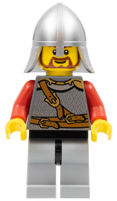 LEGO cas450 Rytíř, Kingdoms - Lion Knight Scale Mail