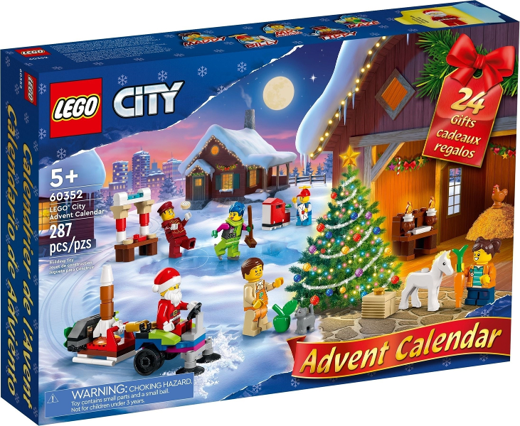 LEGO Set 60352-1 Advent Calendar 2022, City
