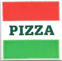 LEGO 3068bpb1045 - Pizza, Tile 2 x 2